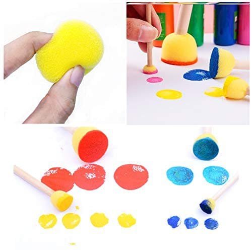 Keep Smiling Foam Brush (5Pcs)