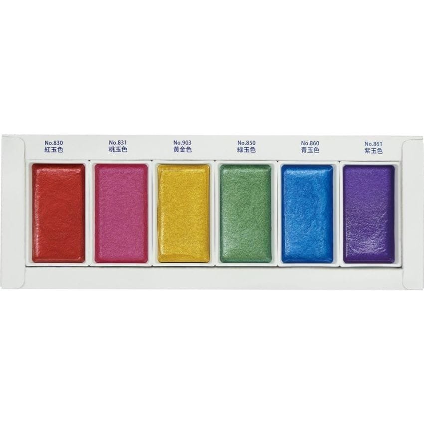 Gansai Tambi Gem Colors Set 6