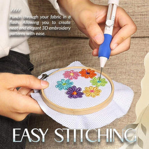 3D Embroidery Punch Needle Set