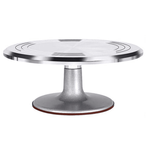 Cake Turntable Set – Smooth 360° Rotation for Perfect Decorating
