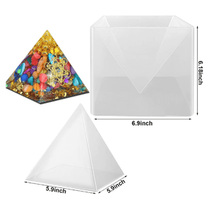 Premium Pyramid Mold for Resin, Candle, and Soap Making