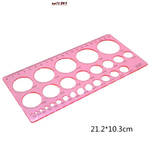 1pc Quilling Ruler Template Kit for Paper Craft DIY – Random Color