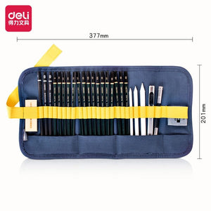 Deli Drawing Set 27 Pcs 58125