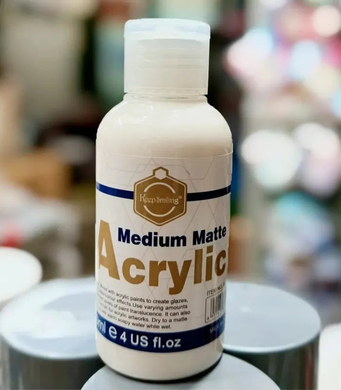 Keep Smiling Acrylic Medium Gloss/Matte 120mL
