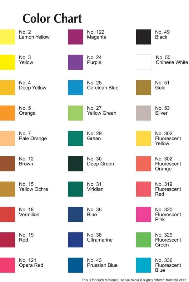 Sakura Poster Paint Color 30 ml