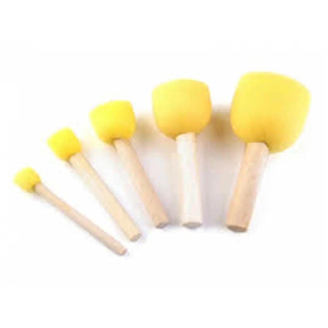 Keep Smiling Foam Brush (5Pcs)