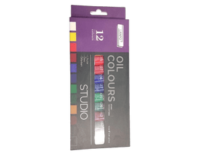 Lanpo Studio Oil Colours – 12 Colour Set