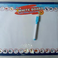 WHITE BOARD, LEARNING ACTIVETY FOR KIDS WITH FREE ERASEABLE MARKER + ERASER