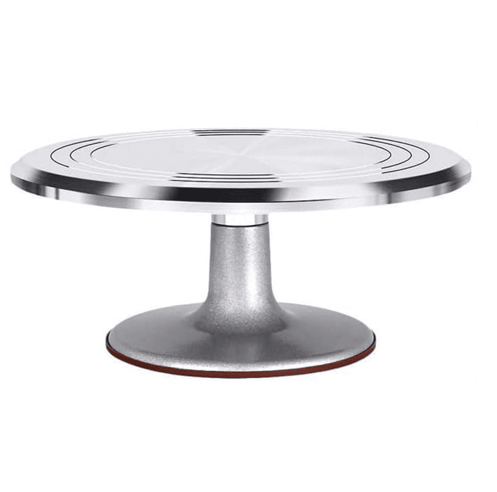 Cake Turntable Set – Smooth 360° Rotation for Perfect Decorating