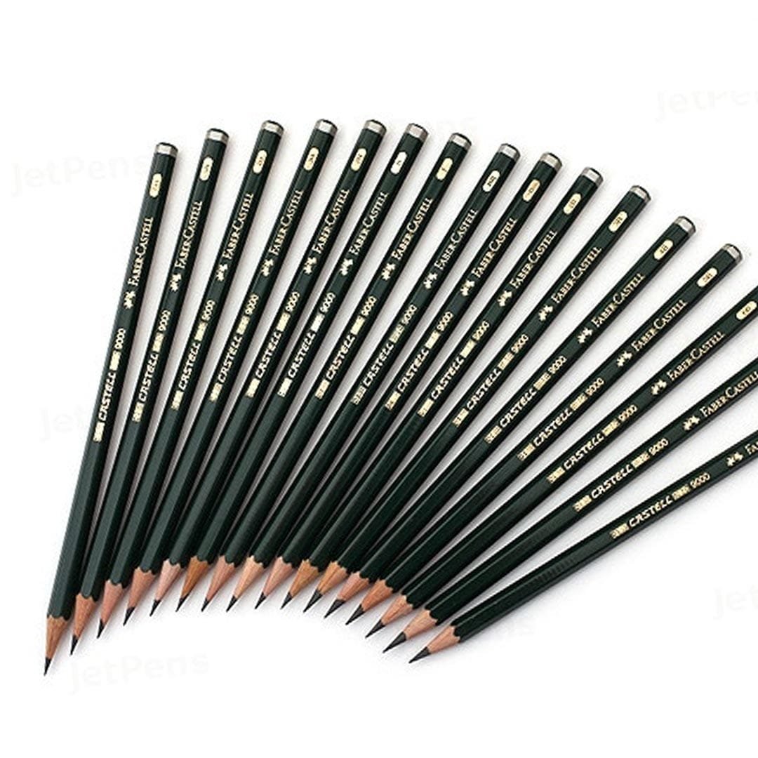 Faber Castell 9000 Graphite Pencil Loose