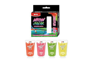 M&G Neon Color – Acrylic Paint – 4 Color