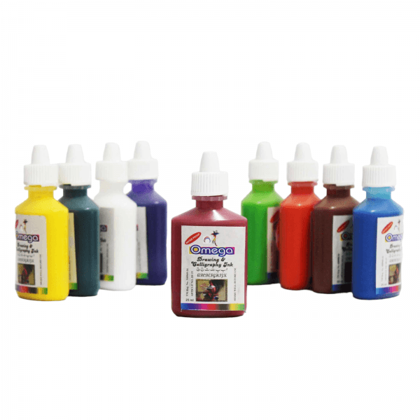 Omega Drawing Ink – Smooth & Rich Calligraphy Ink