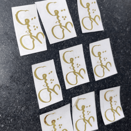 Vnyl Stickers for Resin Art Ishq