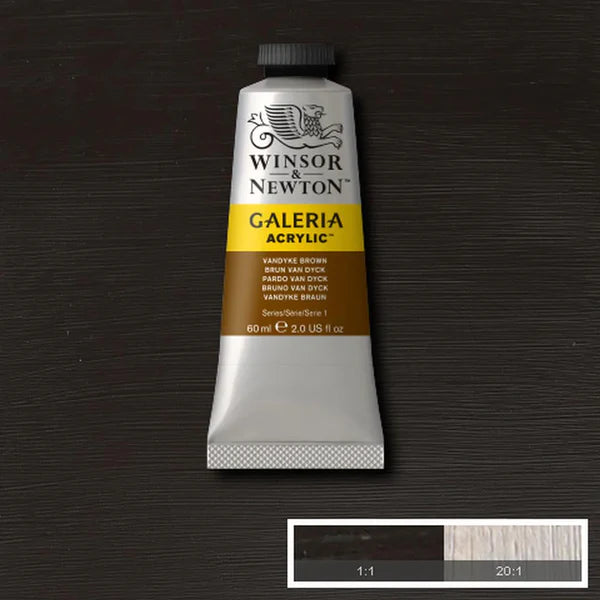 Winsor Newton Galeria Acrylic Colours 60ml Tubes