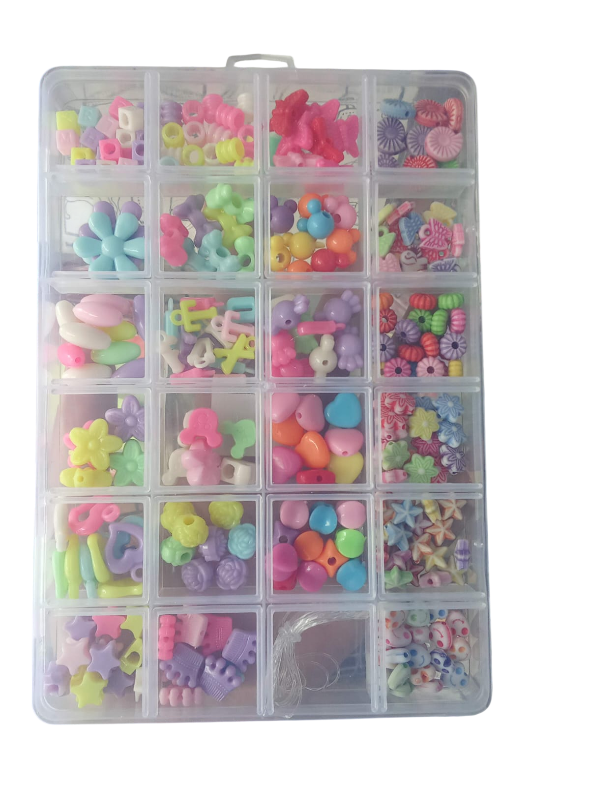 DIY Beads Jewelry Making Set – Creative Craft Kit for Kids, Bracelet & Necklace Maker Toy