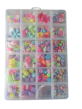 DIY Beads Jewelry Making Set – Creative Craft Kit for Kids, Bracelet & Necklace Maker Toy
