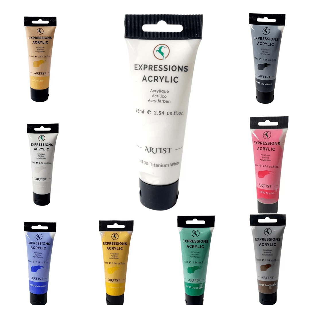 Expressions Artist Acrylic Paints 75ml