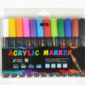 M&G Acrylic Marker 12 Color 2mm