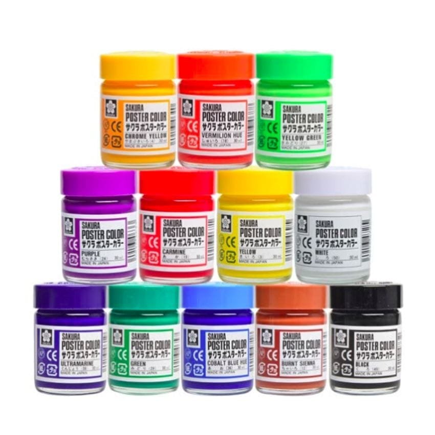 Sakura Poster Paint Color 30 ml