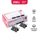 Deli Binder Clips 51mm (1 Pcs)