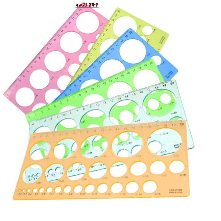 1pc Quilling Ruler Template Kit for Paper Craft DIY – Random Color