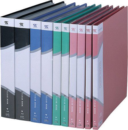 Transparent Pocket File 80/100 Pockets