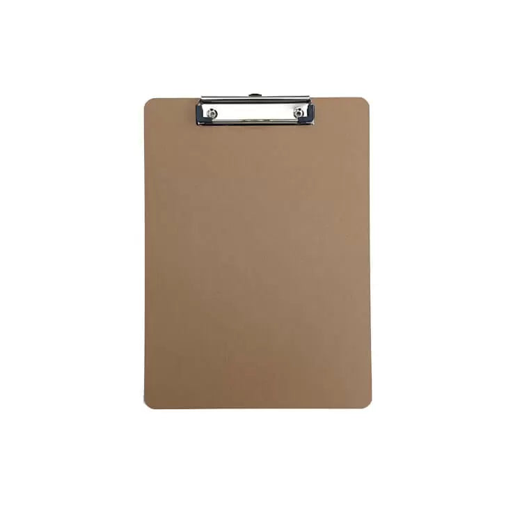 MDF Clip Board A4 Size | Strong Writing & Document Holder