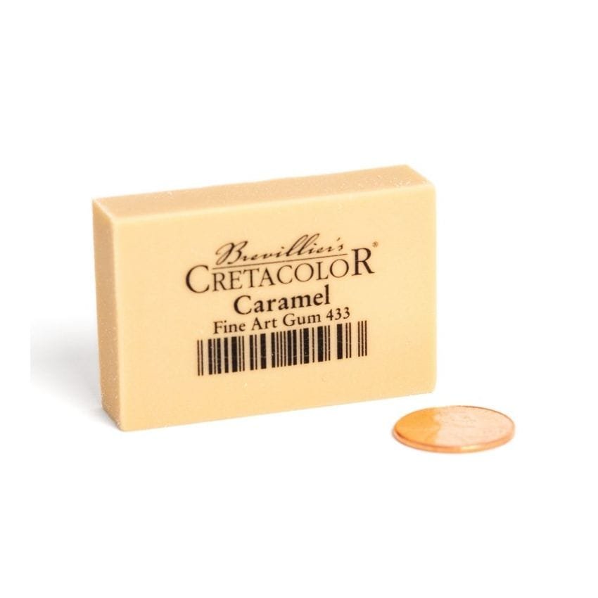 Cretacolor Caramel Fine Art Gum Eraser | Premium Eraser for Artists