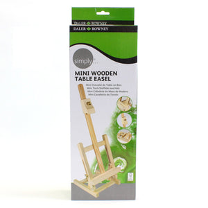 Daler Rowney Simply Mini Wooden Table Easel 12inches