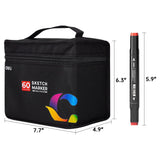 Deli  Tip Alcohol Art Markers, Permanent