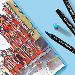 Deli  Tip Alcohol Art Markers, Permanent