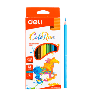 Deli Colored Pencil Set (12 & 24 Colors)