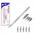 Keep Smiling Detail Knife Cutter with 5 Blades | Craft Tool