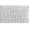 Alphabet Resin Mold