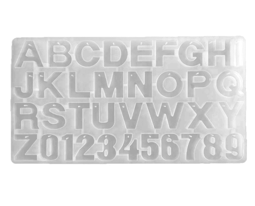 Alphabet Resin Mold