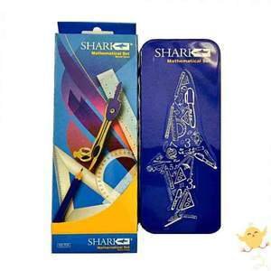 Shark Geometry Box With Metal Case