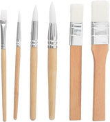 Keep Smiling A6325 Paint Brush Set of 6 | Nazar Brothers