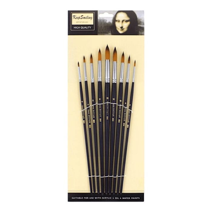 keep smiling round brush set