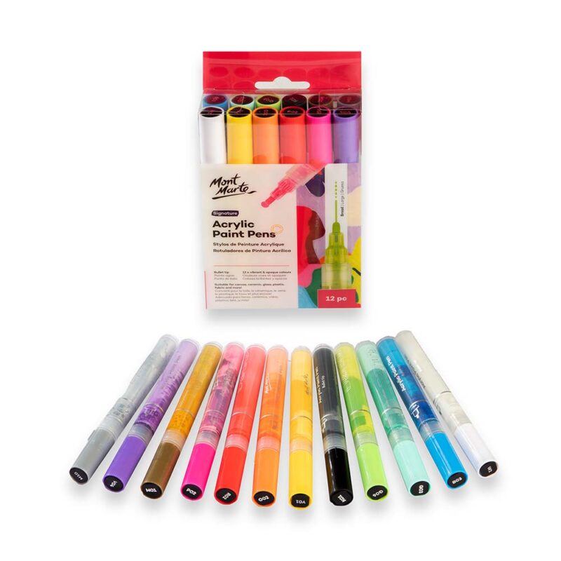 Acrylic Paint Pens Signature Broad Tip 12pc