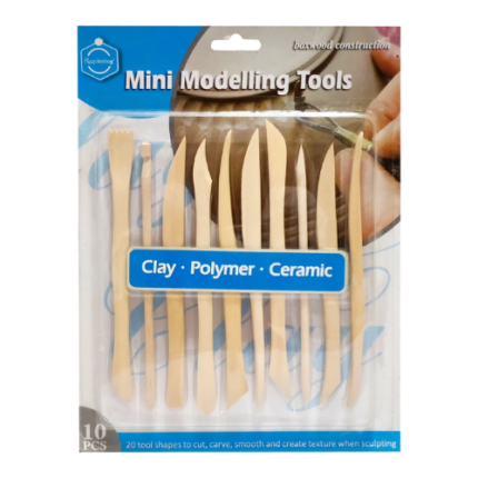 Keep Smiling E0370 Mini Modelling Tool 10 Pcs Set