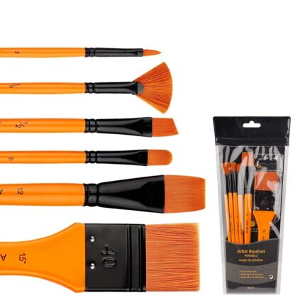 Artist brush set of 6