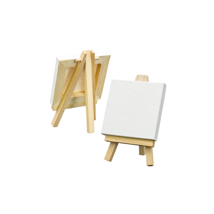 Keep Smiling Mini Display Easel with Canvas".