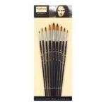 Keep Smiling Artist Round Brush 804 9 Pcs