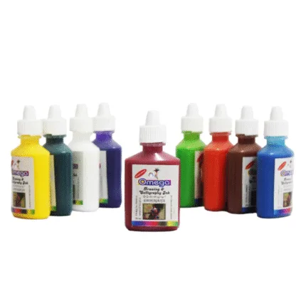 Omega Drawing Ink – Smooth & Rich Calligraphy Ink