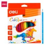 Deli Colored Pencil Set (12 & 24 Colors) - Image 2