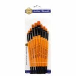 Keep Smiling Flat Brush Set 10pcs A6095F