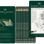 Faber-Castell 9000 Art Set Sketching Pencils 12 Tin Pack