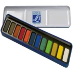 Lefranc & Bourgeois Artist Watercolor Paint Set of 12