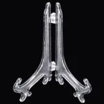 4/6/10 Inches Plastic Easels Plate Holder Picture Frames Photo Book Pedestal Holder Portable Display Stand Stander