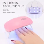 SUNmini Portable 6W Mini UV Lamp 60/120s Timer UV Resin 6 LED Curing Light USB Charge for Resin Art | Nail Art - Image 5